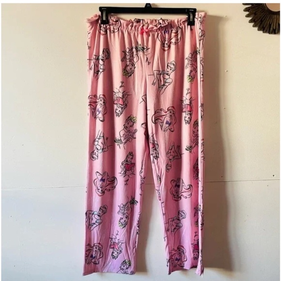 Briefly Stated Disney Cinderella Princess Pajama Pant size Large - Picture 1 of 9